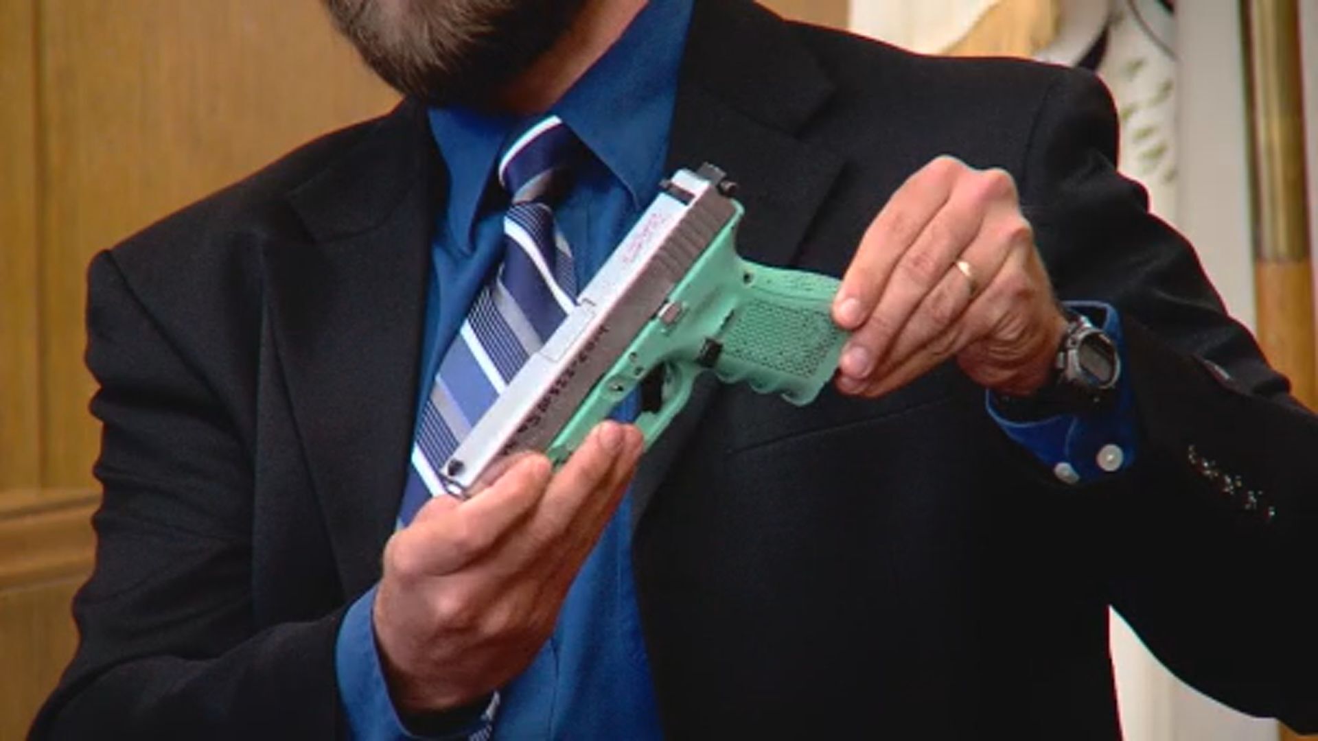 Joseph William trial gun evidence